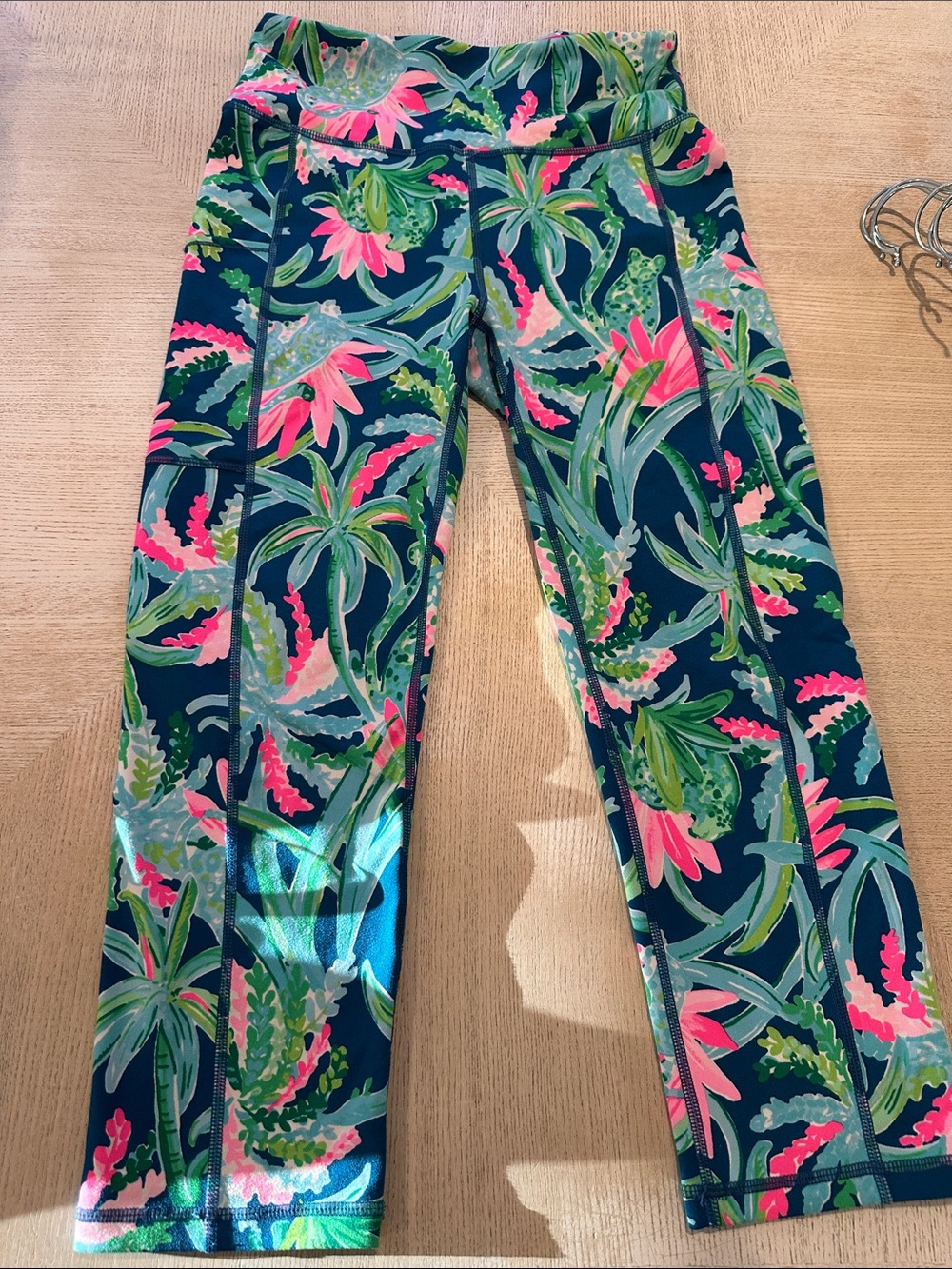 Lilly Pulitzer Luxletic Weekender High-Rise Crop Leggings Secret Escape